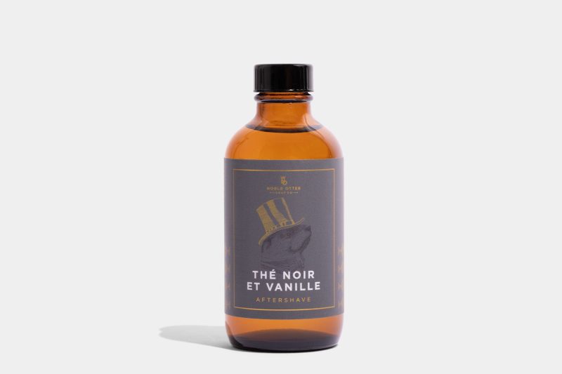 Noble Otter Soap Aftershave The Noir et Vanille