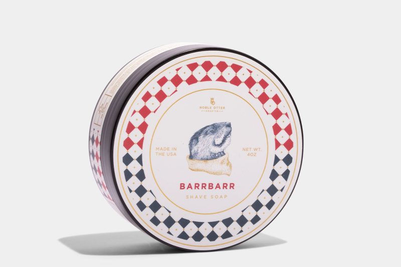 Noble Otter Soap Shave Soap Barrbarr