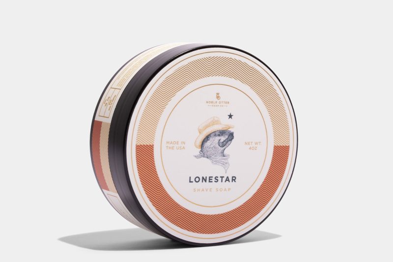 Noble Otter Soap Shave Soap Lonestar