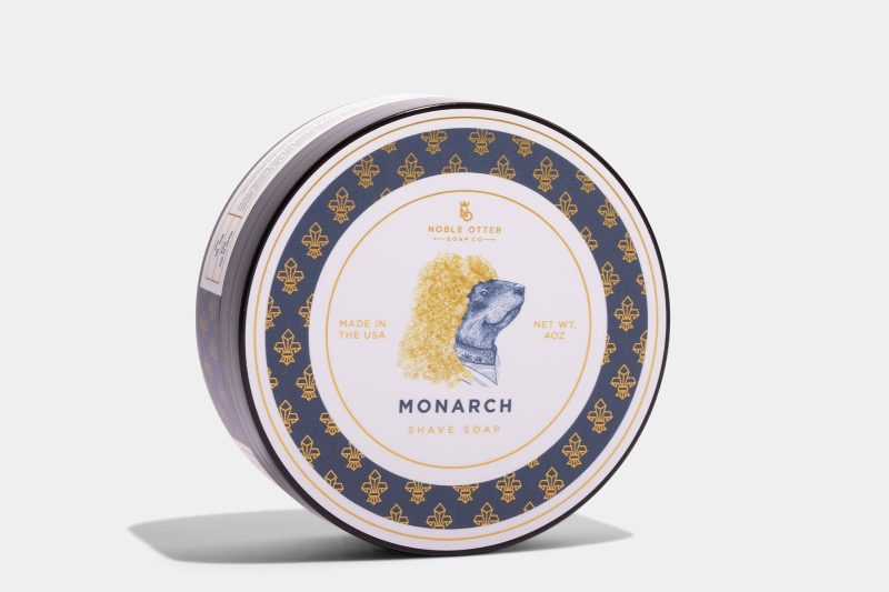 Noble Otter Soap Shave Soap Monarch