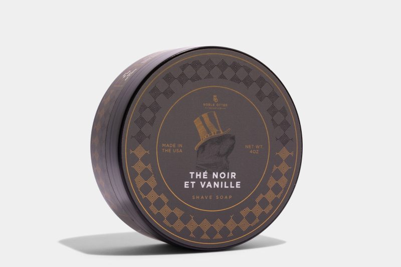 Noble Otter Soap Shave Soap The Noir et Vanille